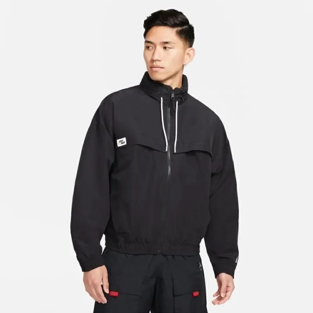 Nike Air Jordan Jumpman Full Zip Windbreaker Jacket Black